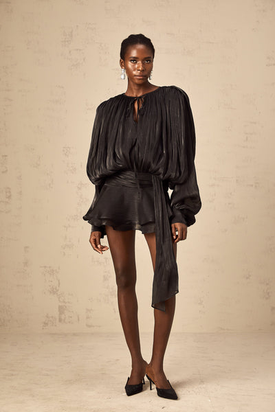 Celestia Luxe Flowy | Mini Jurk