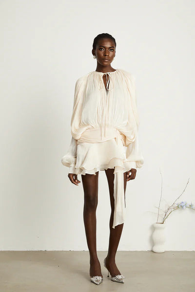 Celestia Luxe Flowy | Mini Jurk