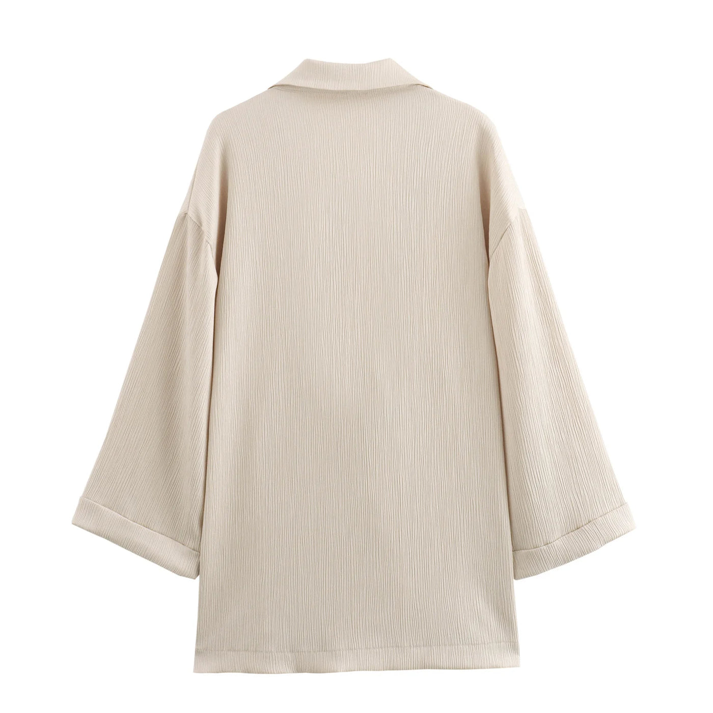 Herfst Nieuwe Dameskleding Europese En Amerikaanse Stijl Modieuze Gerimpelde Colbert Casual Broek Set