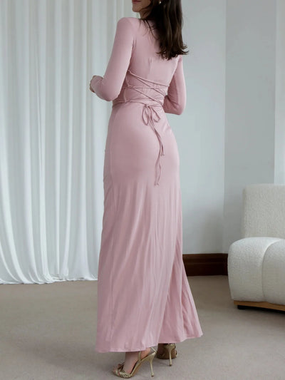 Elegante witte ruches jurken dames lange mouwen bochtige split avond luxe feestjurk winteravond zwarte jurken rode prom gewaad