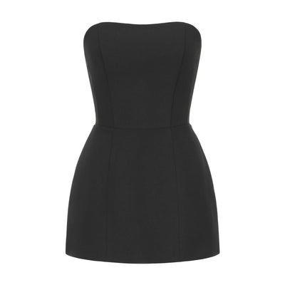 Tornova Strapless Lace Dress Sets Female Elegant Sexy Strap Vest High Waist Splice Long Skirt Ladies Slim Banquet 2 Pieces Set