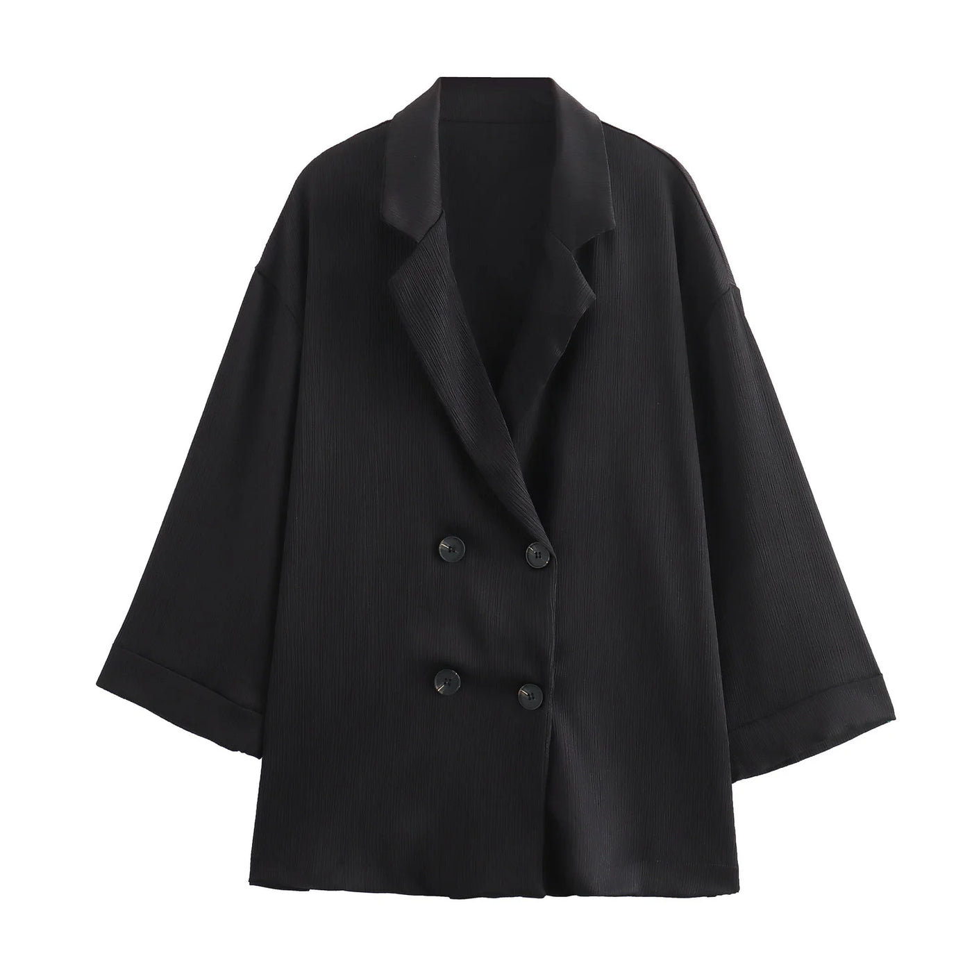 Herfst Nieuwe Dameskleding Europese En Amerikaanse Stijl Modieuze Gerimpelde Colbert Casual Broek Set